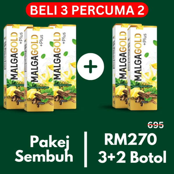 Pakej Sembuh RM270 | 5 BOTOL